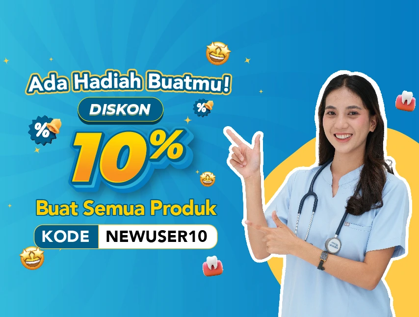 Ada Hadiah Buatmu! Diskon 10% Buat Semua Produk - Kode NEWUSER10