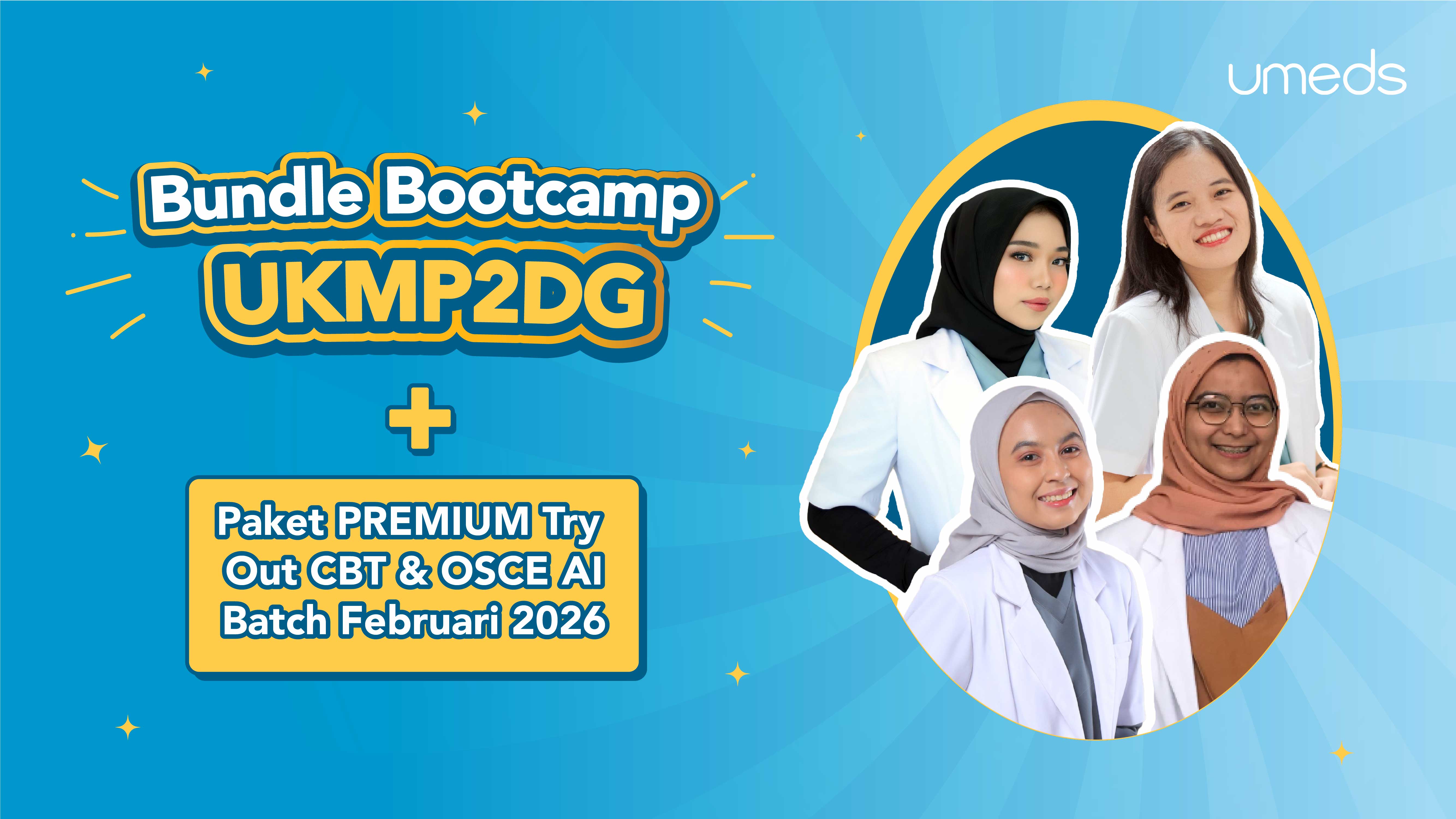 Paket FULL Bootcamp UKMP2DG Batch Februari