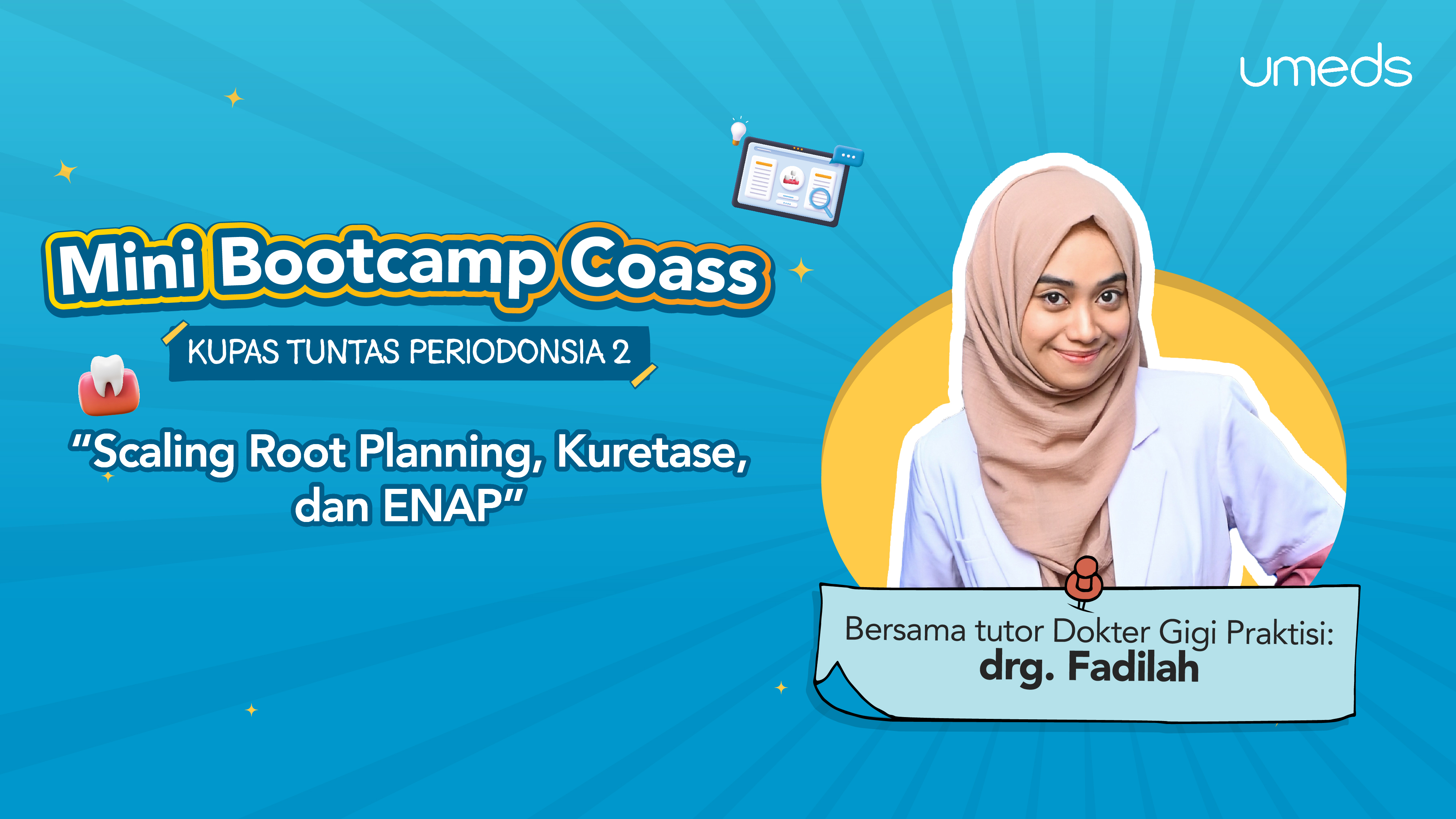 Periodonsia 2: Scaling Root Planning, Kuretase, dan ENAP