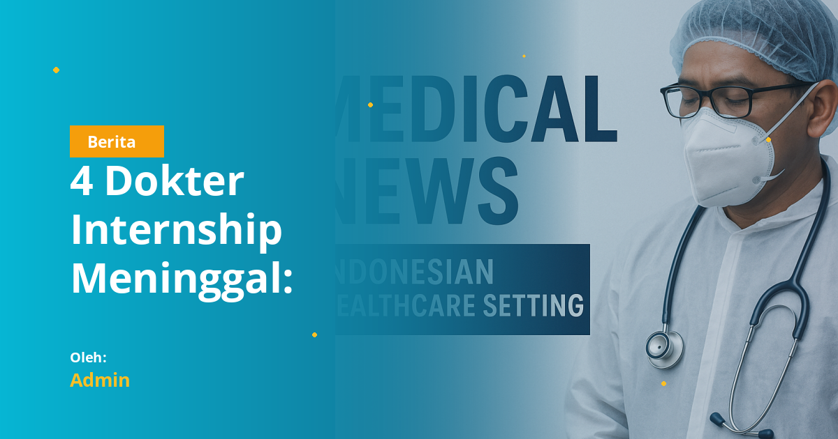 4 Dokter Internship Meninggal: Komitmen Baru untuk Keselamatan Dokter Magang Indonesia